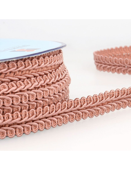 Gallone a spiga stile Chanel - Rosa antico
