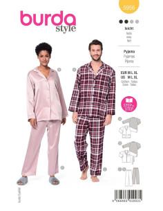 Modello di pigiama - Burda 5956