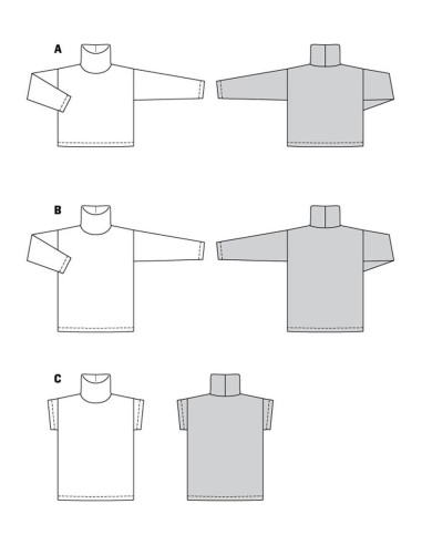 Modello di maglione - Burda 5963
