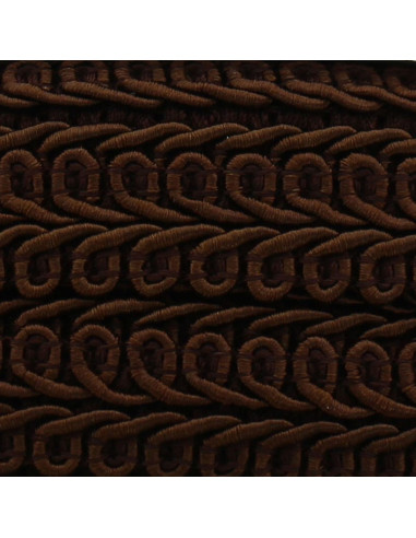 Gallone a spiga stile Chanel - Cioccolato