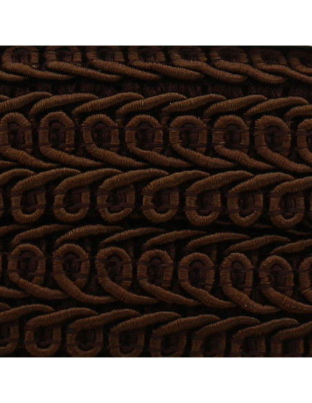 Gallone a spiga stile Chanel - Cioccolato