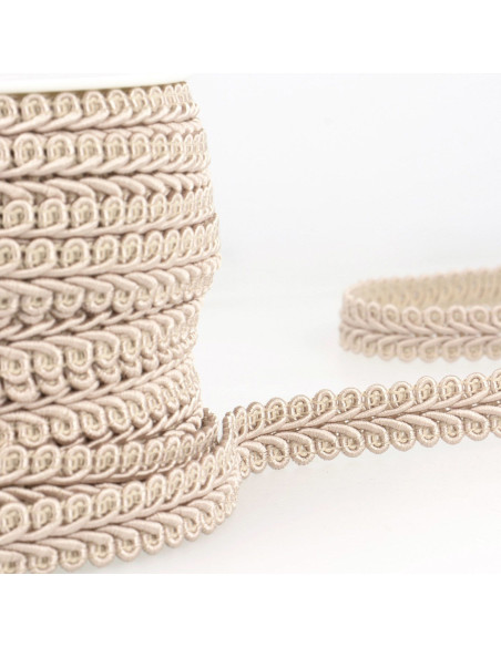 Gallone a spiga stile Chanel - Beige talpa