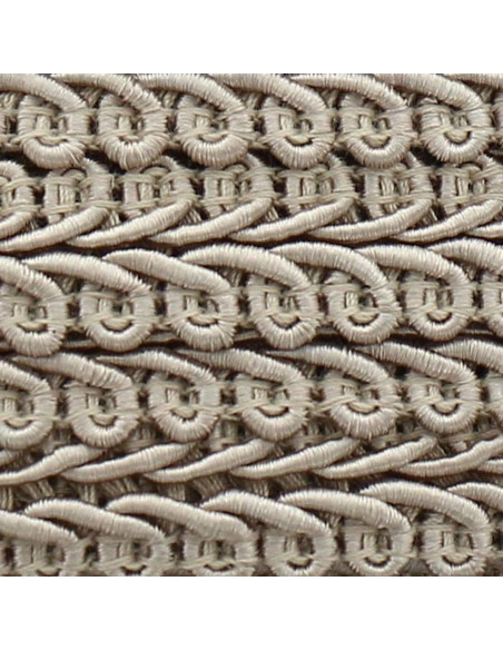Gallone a spiga stile Chanel - Beige talpa