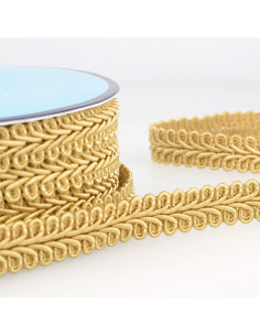 Gallone a spiga stile Chanel - Beige dorato