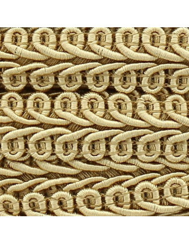 Gallone a spiga stile Chanel - Beige dorato