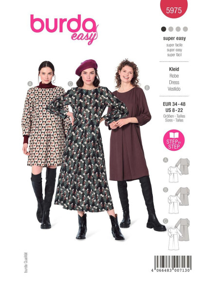 Modello di abito - Burda 5975