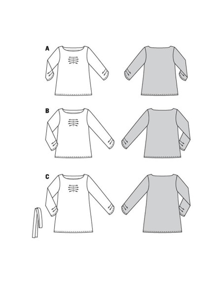 Modello di T-shirt - Burda 5977