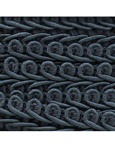 Galone a spina di pesce stile Chanel - Grigio scuro