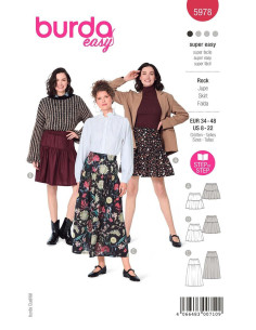 Modello di gonna - Burda 5978