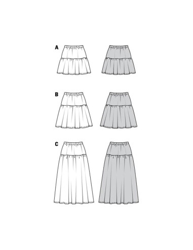 Modello di gonna - Burda 5978