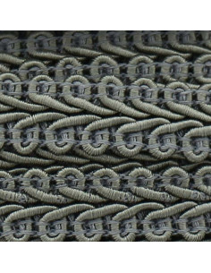 Gallone a spiga stile Chanel - Grigio medio 2