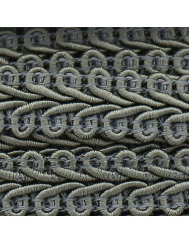 Gallone a spiga stile Chanel - Grigio medio