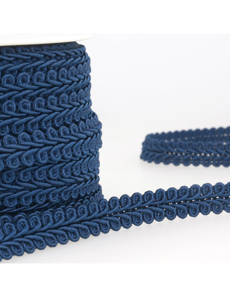 Gallone a spiga stile Chanel - Blu marino