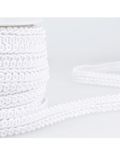 Gallone a spiga stile Chanel - Bianco
