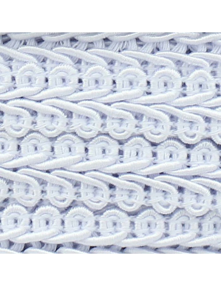 Gallone a spiga stile Chanel - Bianco