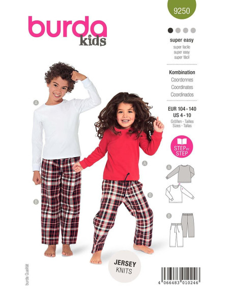 Modello completo - Burda 9250