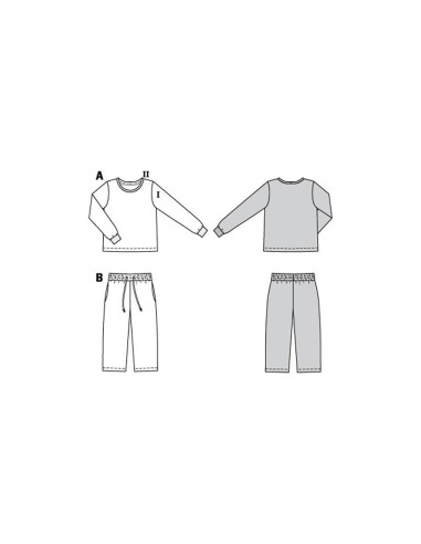 Modello completo - Burda 9250
