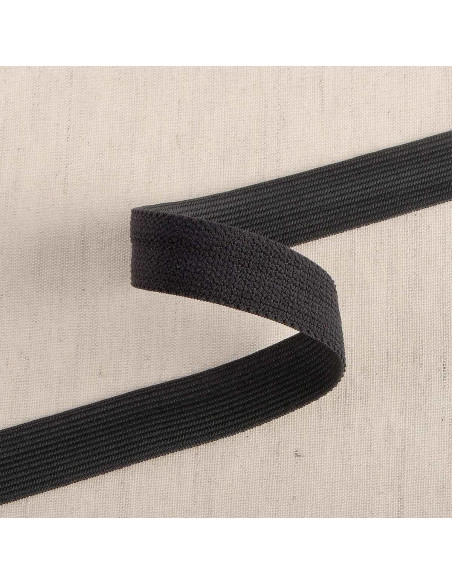 Elastico morbido - Nero