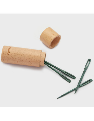 Set di 4 aghi passafilo in legno Mindful Knit Pro