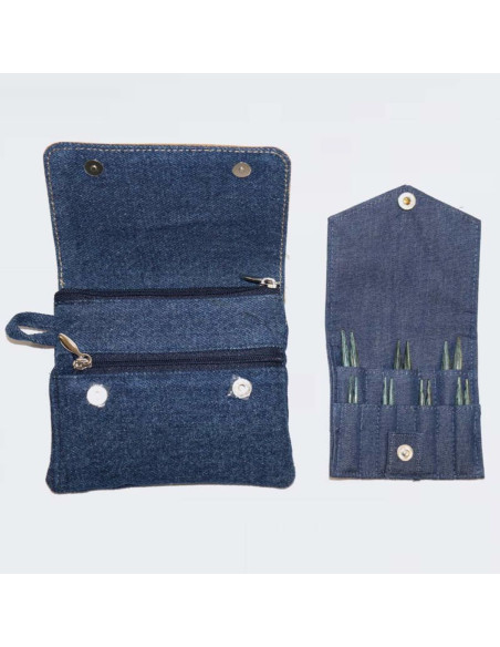 Set di ferri circolari mini KnitPro Indigo