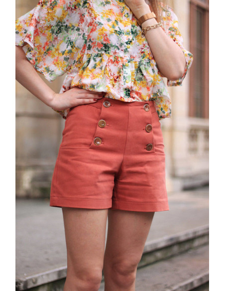 Modello di pantaloncini Iris - Cha´ Coud