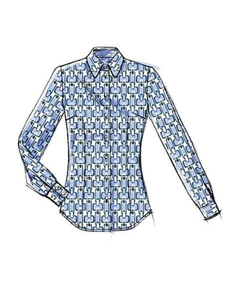 Modello di camicetta - Vogue 8772