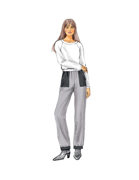 Modello di pantaloni - Butterick 6137