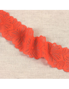 Pizzo elastico petali di fiori - Bengala