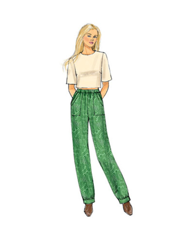 Modello di pantaloni - Butterick 6137