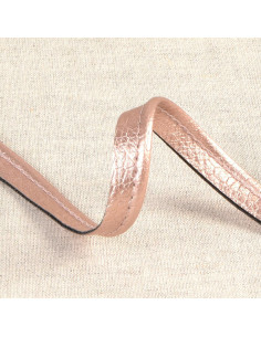 Bordino simil lucertola - Rame rosa