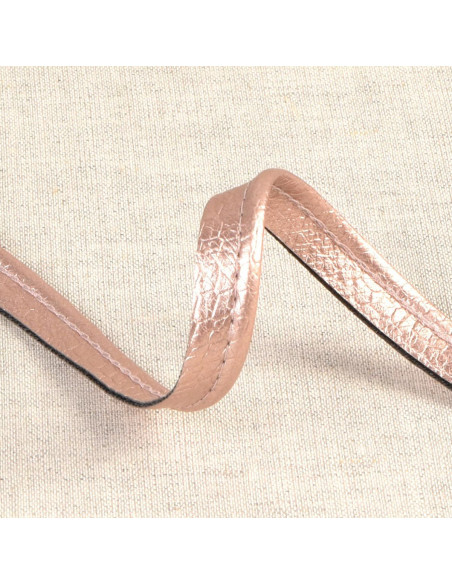 Bordino simil lucertola - Rame rosa