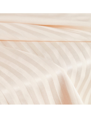 Tessuto cotone viscosa Stripes Off-White - Atelier Brunette