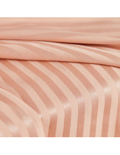 Tessuto cotone viscosa Stripes Blush - Atelier Brunette 2