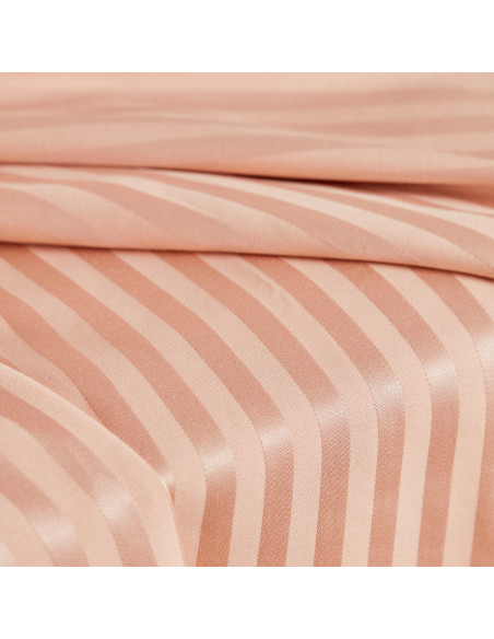 Tessuto cotone viscosa Stripes Blush - Atelier Brunette