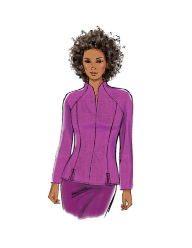 Modello di top - Butterick 6134