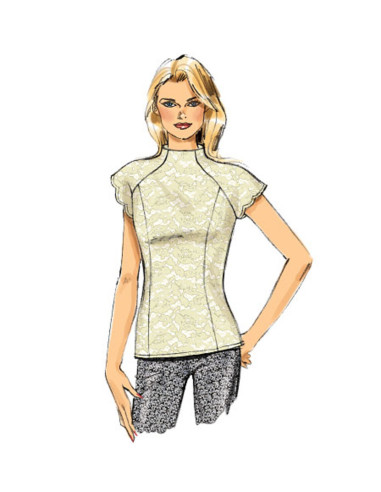 Modello di top - Butterick 6134