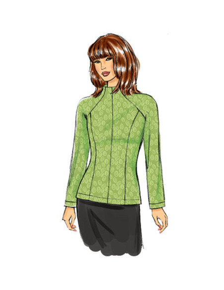 Modello di top - Butterick 6134