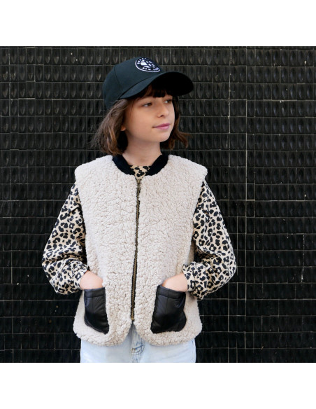 Modello di gilet smanicato unisex Vienne kids - Ikatee