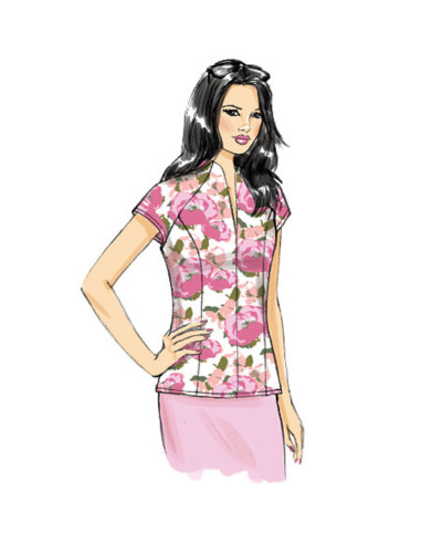 Modello di top - Butterick 6134