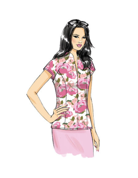 Modello di top - Butterick 6134