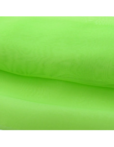 Tessuto organza - Verde lime