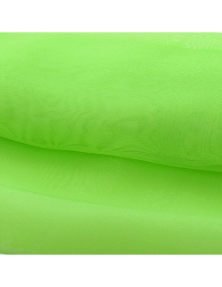 Tessuto organza - Verde lime
