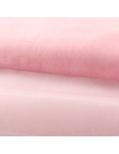 Tessuto organza - Rosa pastello