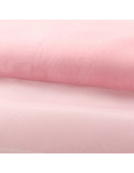 Tessuto organza - Rosa pastello
