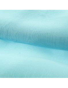 Tessuto organza - Azzurro pastello