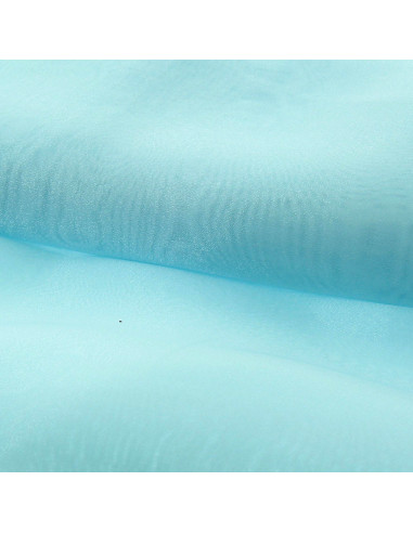 Tessuto organza - Azzurro pastello