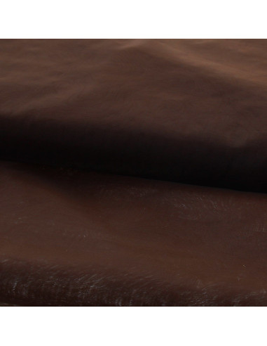 Tessuto organza - Marrone