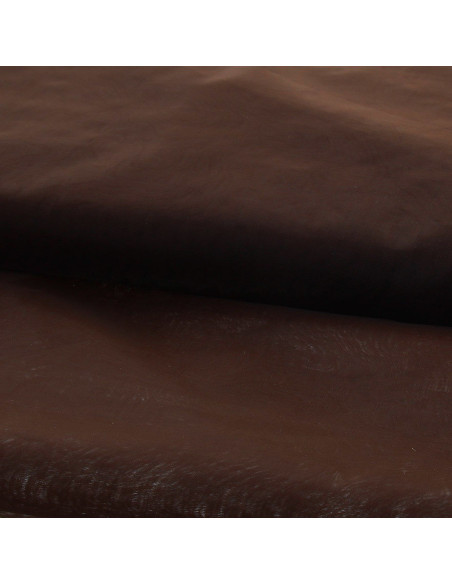 Tessuto organza - Marrone