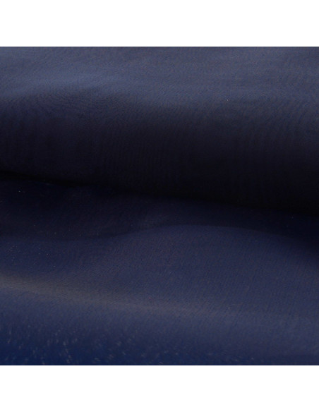 Tessuto organza - Blu marino