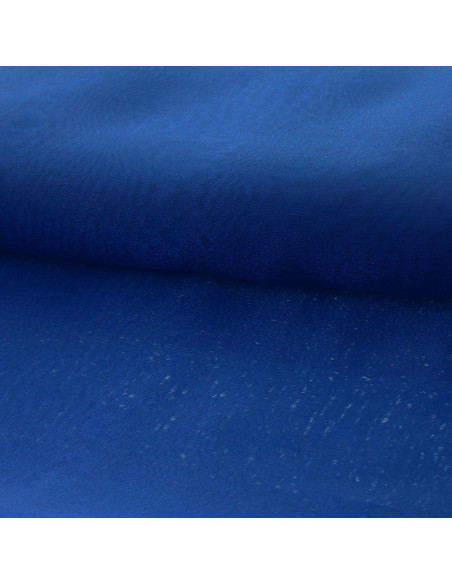 Tessuto organza - Blu scuro